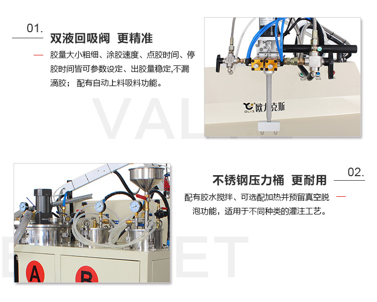 洗牆燈灌膠機