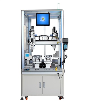 背靠背六軸雙頭全自動智能鎖螺絲機
